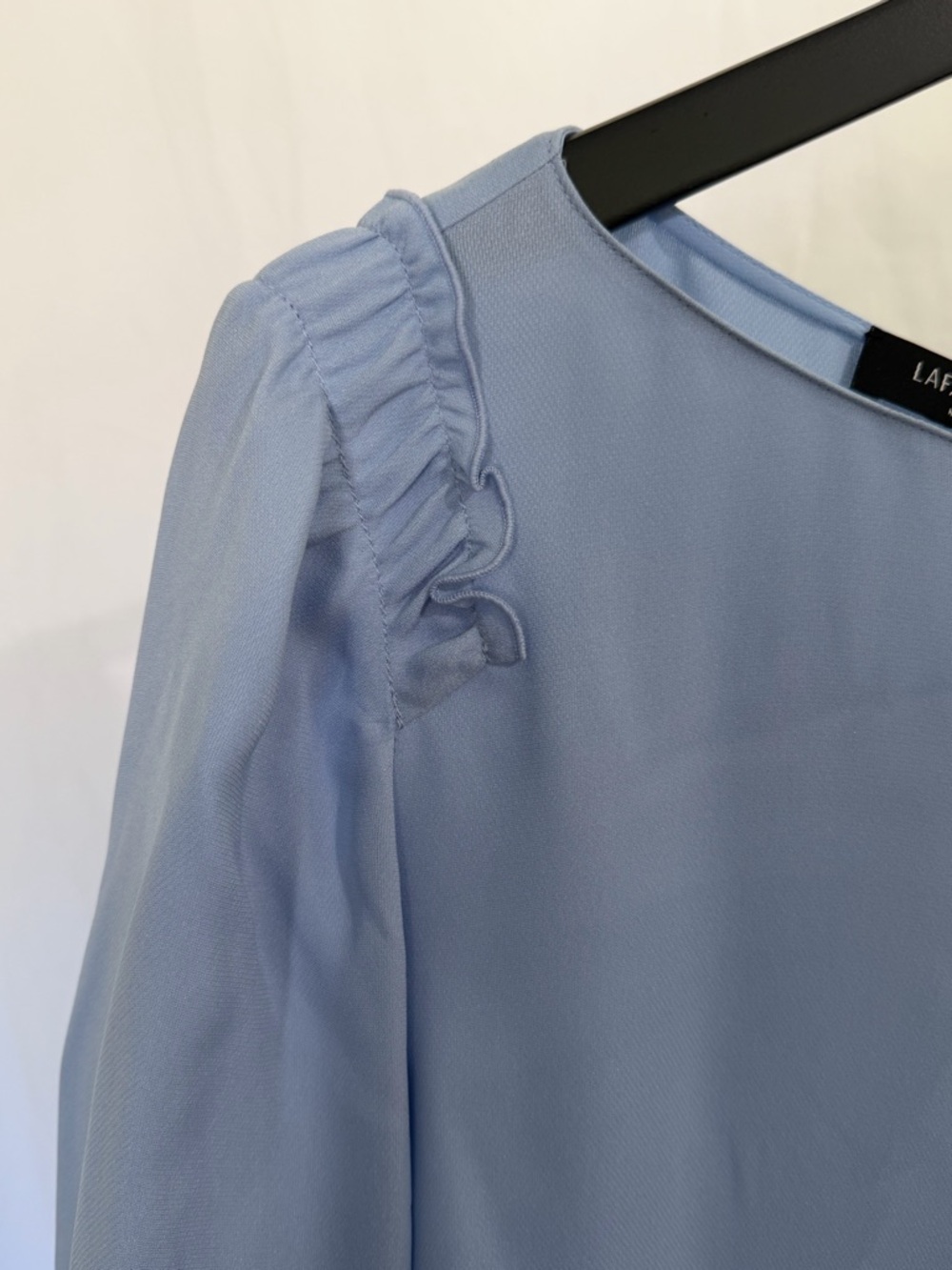 Lafayette 148 New York Albright 100% Silk Blouse | Size XL - Picture 11 of 14